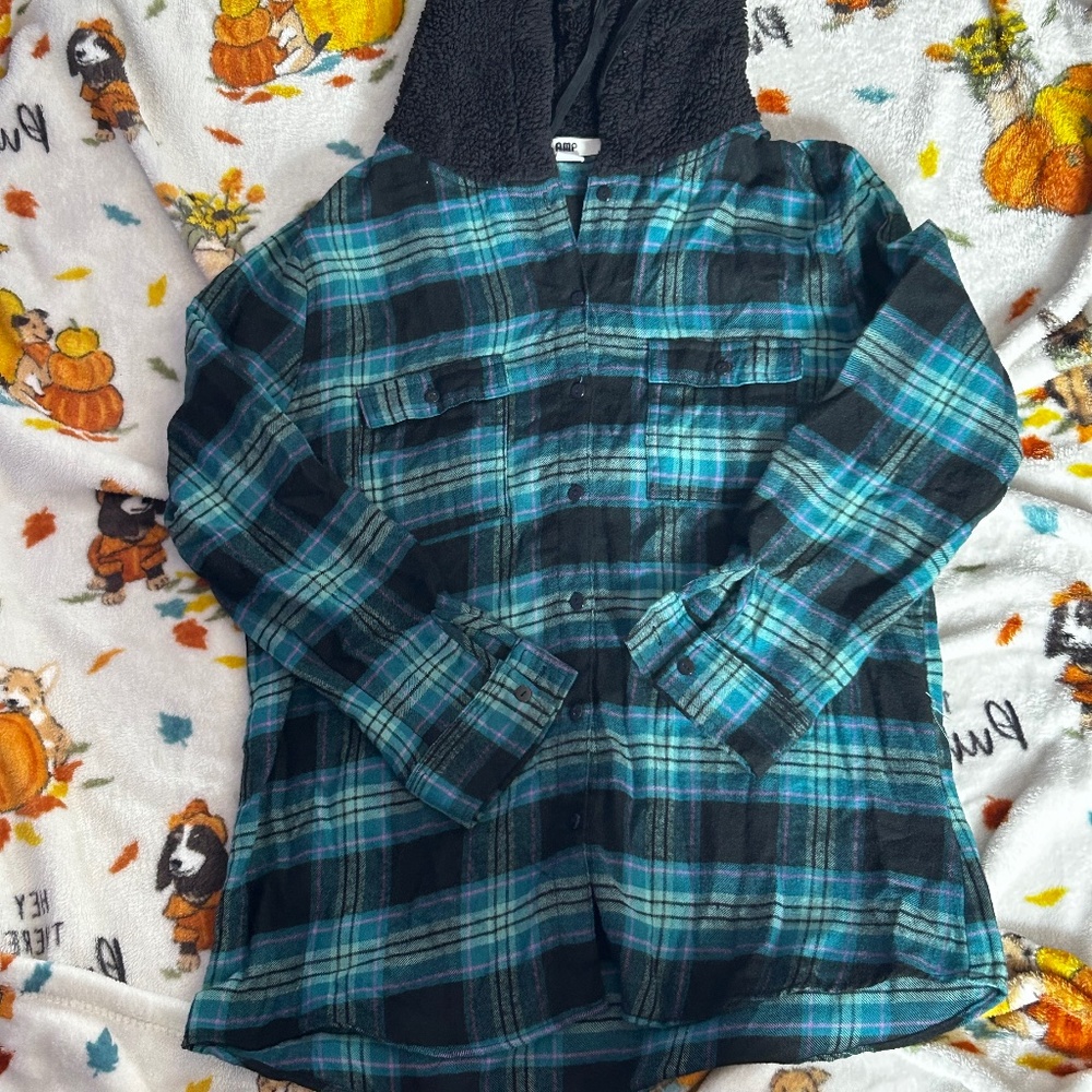 Flannel Hoodie